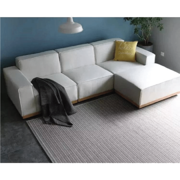 Modern L-Shaped Sofa LS001 - ركنه