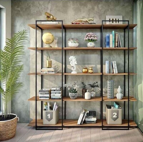 مكتبة ارفف شيك - BK007