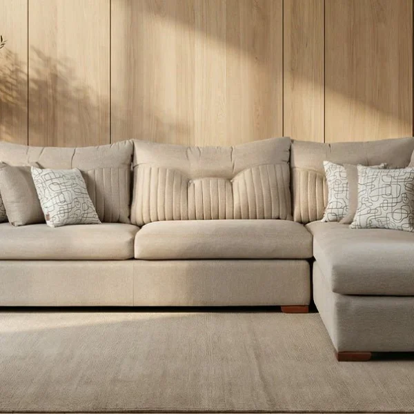 كنبة ركنة L-Shape Sofa LS004