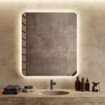 مرايا إضاءة أصفر 60×80 سم Mirror MIR001