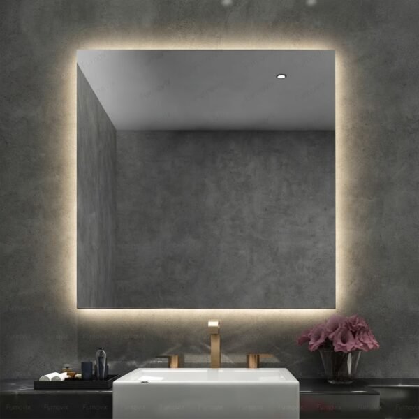 مرايا تاتش 80×80 سم Mirror MIR002
